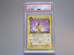 2000 Pokemon Rocket #38 Dark Jolteon 1st Edition PSA 9 - Image 1