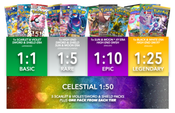 ohhVAULT Pearl 3.0 Mystery Pack /9 Pokemon Booster Packs / 8 + 1 Bonus Pack - Image 4