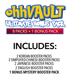 ohhVAULT Pearl 3.0 Mystery Pack /9 Pokemon Booster Packs / 8 + 1 Bonus Pack - Image 5