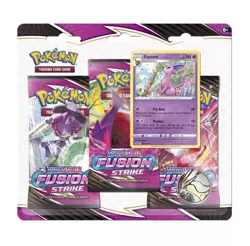 Pokemon TCG Sword & Shield Fusion Strike 3-Pack Blister Espeon - Image 2