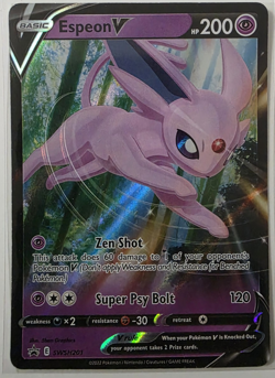Pokemon TCG Espeon V SWSH Black Star Promos SWSH201 Holo Promo NM - Image 1
