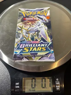 3 Pokemon Booster Packs (Phantasmal Flames, Brilliant Stars, Fusion Strike) - Image 4