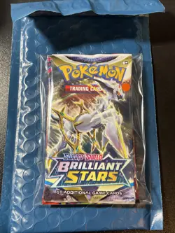 3 Pokemon Booster Packs (Phantasmal Flames, Brilliant Stars, Fusion Strike) - Image 5