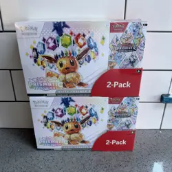 Pokemon TCG Prismatic Evolutions Costco ETB with Booster Bundle New & Sealed 💨 - Image 1