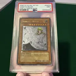 Vanity's Ruler UTR CDIP-EN024 Cyberdark Impact 1st Edition PSA 9 Mint Yu-Gi-Oh - Image 1
