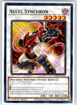 Accel Synchron Common 1st Ed. LDS3-EN120 Lightly Played - Image 1