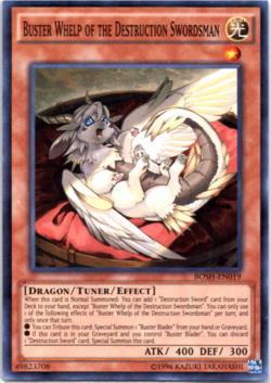 Buster Whelp of the Destruction Swordsman - BOSH-EN019 - Super Rare - Yugioh - Image 1