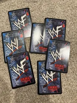 WWE/WWF Raw Deal CCG Ric Flair Base Plus 2 Foils And Additional Flair Card - Image 2