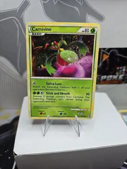 Pokemon Card - Carnivine 16/102 - Non Holo Rare - Triumphant - Near Mint - Image 1