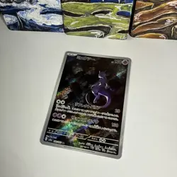 Pokemon TCG Mewtwo 183/165 AR Full Art Rare Holo Card SV2a 151 Japanese - Image 3