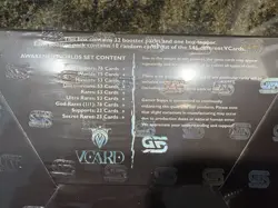 VCard Awakened Worlds Booster Box 1st Trading Card Game TCG CCG Waifu GamerSupps - Image 4