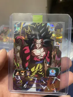 Mm2-039 ss4 Goku ur super dragonball heroes card - Image 1