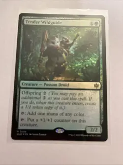 Mtg. Tender Wildguide. Foil. Bloomburrow. - Image 1