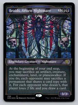 Braids, Arisen Nightmare FOIL Showcase - Dominaria United - MTG - Image 1