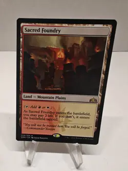 Sacred Foundry Normal NM-Mint, Guilds of Ravnica MTG Magic - Image 1