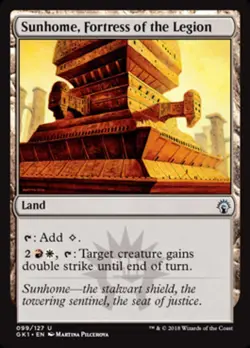 1x Sunhome, Fortress of the Legion NM-Mint, English Guilds of Ravnica Guild Kits - Image 1