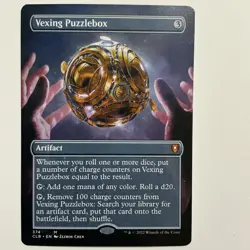 Mtg - Vexing Puzzlebox (Borderless) Commander Legends: Battle for Baldur's Gate - Image 1