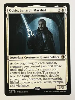 Odric, Lunarch Marshal Innistrad Remastered Non-Foil MTG NM - Image 1