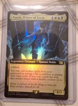 Magic the Gathering Final Fantasy Noctis, Prince of Lucis Extended Art Foil - Image 1