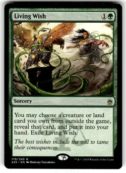 Living Wish Masters 25 Regular MTG - Image 1