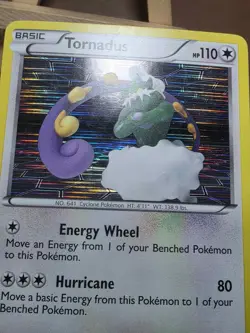 HP Pokemon Tornadus 89/98 Holo Rare BW Emerging Powers - Image 5