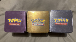 Pokemon TCG: Stacking Tin 2024 Q1 Bundle of 3: Psychic , Dragon, Metal SEALED - Image 2