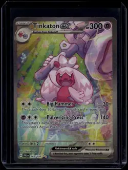 Pokemon TCG Tinkaton ex 262/193 Paldea Evolved Special Illustration NM - Image 1