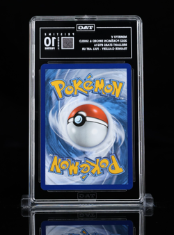 TAG 10 1 OF 1 PRISTINE Mimikyu V TG16 Brilliant Stars SWSH Pokemon PSA BGS - Image 2