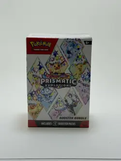 Pokemon TCG: Scarlet & Violet Prismatic Evolutions Booster Bundle 6 packs SEALED - Image 1