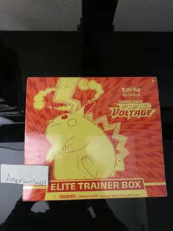 Pokemon TCG Sword & Shield Vivid Voltage Elite Trainer Box ETB (Factory Sealed) - Image 1
