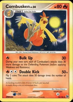 Combusken 35/106 Uncommon DP Great Encounters Pokemon - Image 1