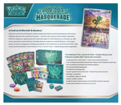 Scarlet & Violet-Twilight Masquerade POKEMON CENTER Elite Trainer Box SEALED 🔥 - Image 2