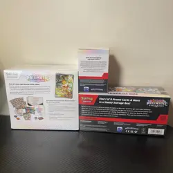 Pokemon Prismatic Evolutions ETB Booster Bundle & Surprise Box New Sealed Lot - Image 5