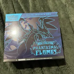 Pokemon TCG Mega Evolution Phantasmal Flames Elite Trainer Box ETB Factory Seal - Image 1