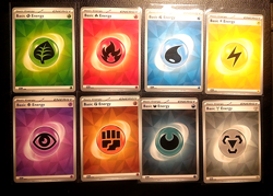Pokemon TCG, Stellar Crown Special Basic Energy Full Set Of (8) SVE 009-016 - Image 1