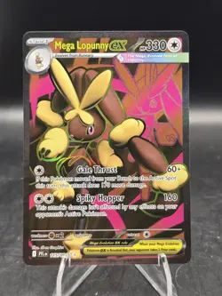 Pokemon TCG Mega Lopunny ex 115/094 Me02: Phantasmal Flames Ultra Rare Holo NM - Image 1
