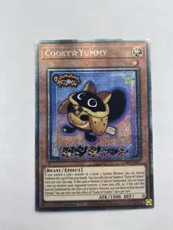 Yu-Gi-Oh TCG Cooky Yummy JUSH-EN017 Starlight Rare 1st Edition - Image 1