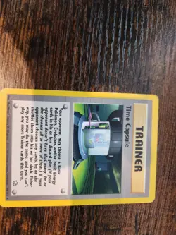 Time Capsule 90/111 2000 Neo Genesis Pokemon Card Vintage WOTC Rare Trainer - Image 1