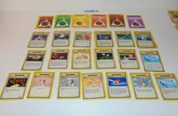Pokemon Trading Card Game Official Folder + 95 Vintage Cards TCG 1999 Bundle lot - Image 2