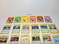 Pokemon Trading Card Game Official Folder + 95 Vintage Cards TCG 1999 Bundle lot - Image 5