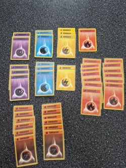 Lot Of Energy Base Set And Base Set 2 Pokemon Card - Image 1