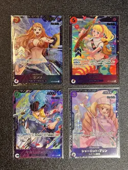4 Set Flagship Battle Nami OP10-005 One Piece Card Japan Sealed FOR ASIA - Image 1