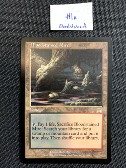 Bloodstained Mire, MTG card, Onslaught, Rare, Land - You Choose - - Image 3