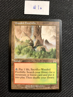 Wooded Foothills, MTG card, Onslaught, Rare, Land - You Choose - - Image 3