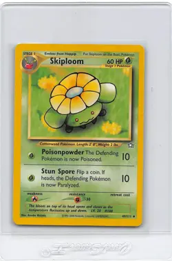 Skiploom 49/111 - Neo Genesis - VINTAGE WOTC Pokemon CARD - UNLIMITED - LP/P - Image 1
