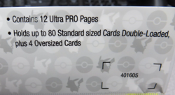 Ultra Pro Pokemon 4 Pocket Portfolio Scarlet and Violet Holds 80 Cards NEW - Image 4