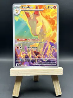 Rapidash 189/182 Destined Rivals Illustration Rare Card Near Mint Pokemon TCG - Image 1