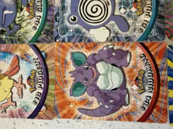 Pokemon Topps Trading Card Bundle lot Cards Vintage 1999 As Pictured Pokemon x9 - Image 5