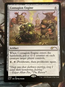 1x Contagion Engine (1095) Secret Lair Drop Series NM MTG Magic x1 MKE - Image 1