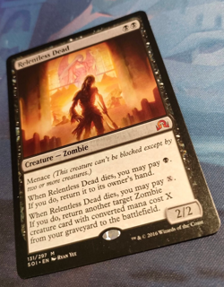 Relentless Dead - Shadows over Innistrad - Mythic - Excellent/LP (see pics) MTG - Image 3